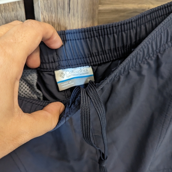 New Columbia active wear shorts Navy blue size S NWOT sports running pockets - Picture 7 of 8